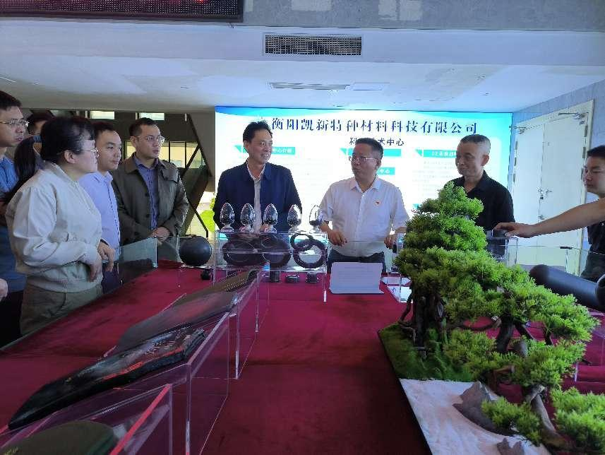 衡陽市工業(yè)和信息化局與凱新科技 機(jī)關(guān)企業(yè)結(jié)對幫建主題黨日活動